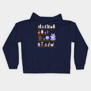 Shelves of Magic Kids Hoodie